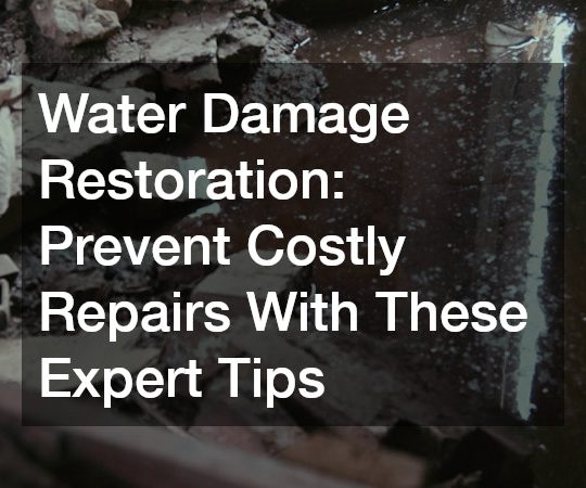Water Damage Restoration: Prevent Costly Repairs With These Expert Tips